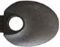 top jaw, wax cast steel, .82" x 1.00" with alignment stud